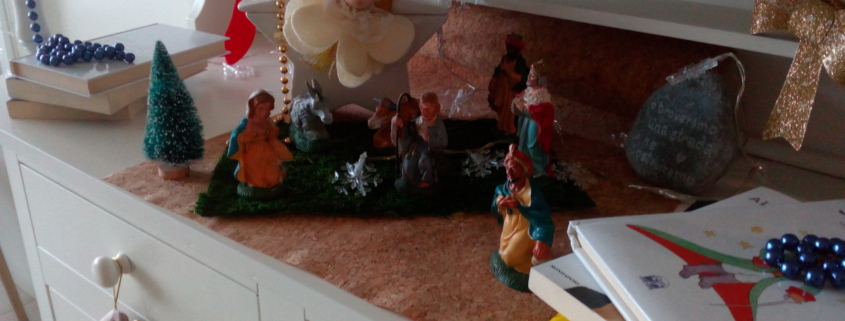 Presepe e angolo lettura