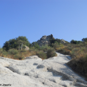 prima della vetta dell'Epomeo
