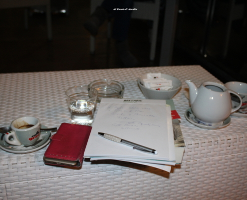 Cafè al tavolo
