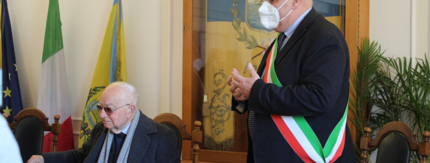 Prof Giovanni Cenatiempo e il Sindaco Ischia