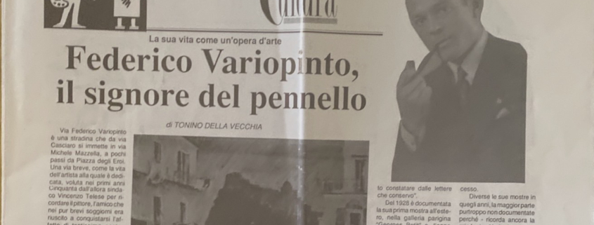 Intervista Federico Variopinto