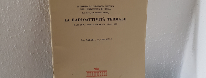 studio scientifico acque termali