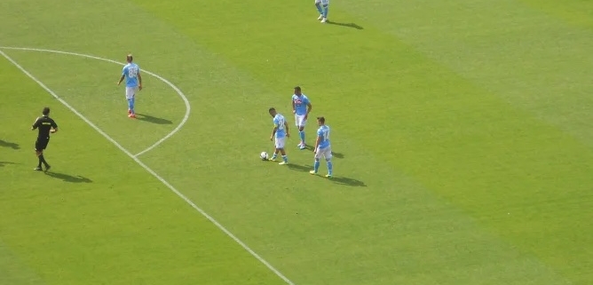 Napoli Lazio 2014 con Giovanni Di Meglio