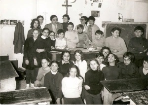 classe scuola media anni 70