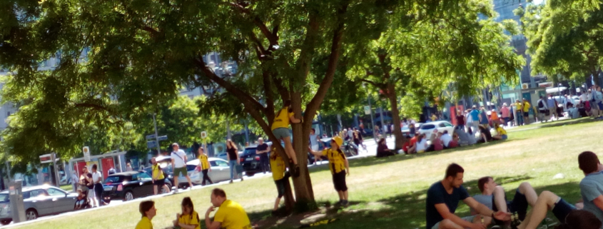Tifosi Dortmund a Berlino 2017