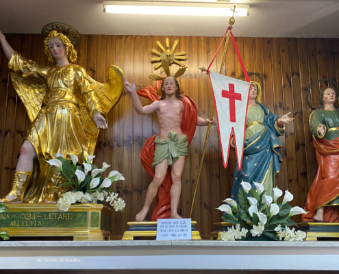 Statue Corsa Angelo