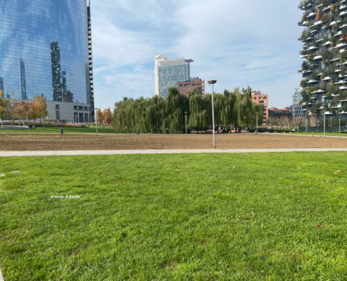 Milano grattacieli verde