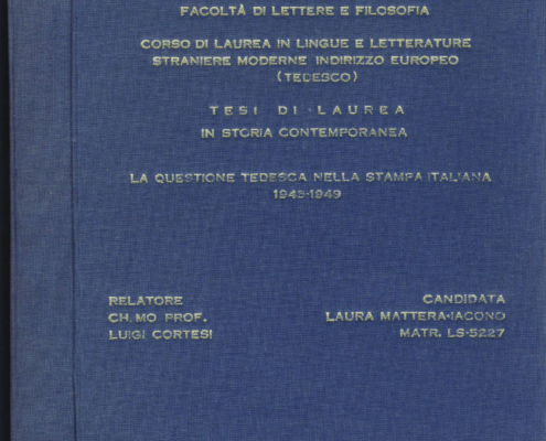 tesi Laura Mattera Iacono