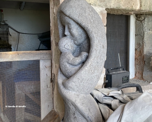 Scultura Nicola Gioba mamma